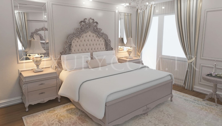 2022 Agra Özel Tasarım Oymalı Classic Bedroom - 1