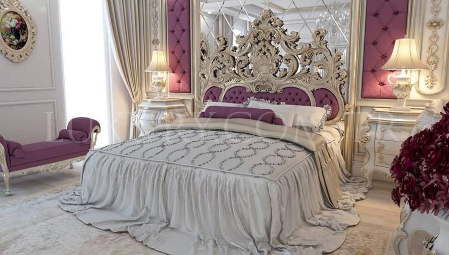 Abudabi Classic Purple Bedroom - 3