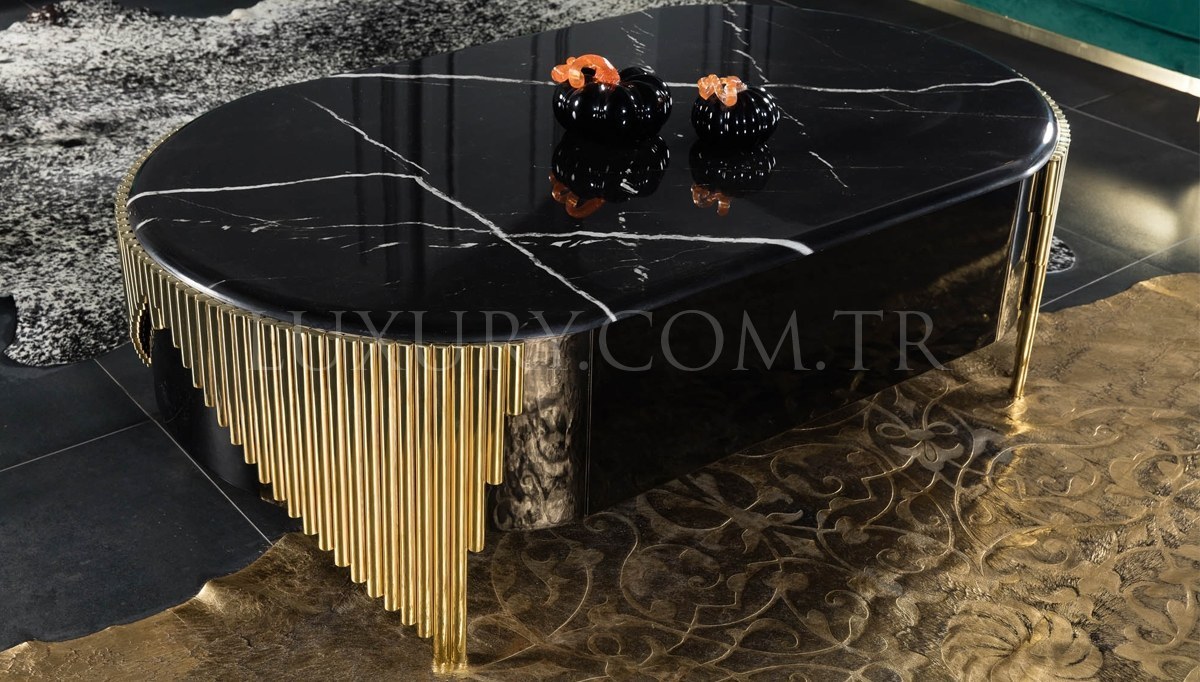 Destan Metal Coffee Table - 2