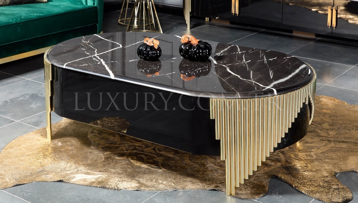 Destan Metal Coffee Table - 1