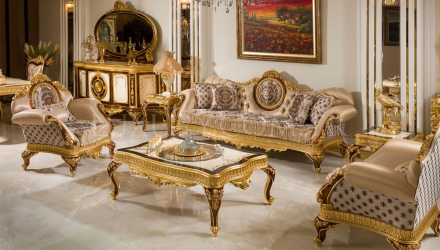 Kafkas Classic Sofa Set - 1