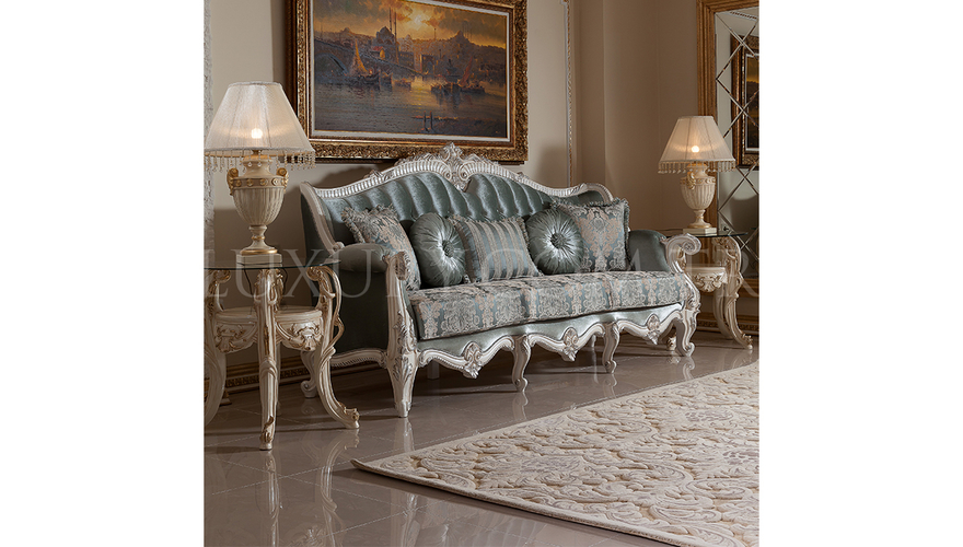 Kayıhan Mavi Classic Living Room - 12