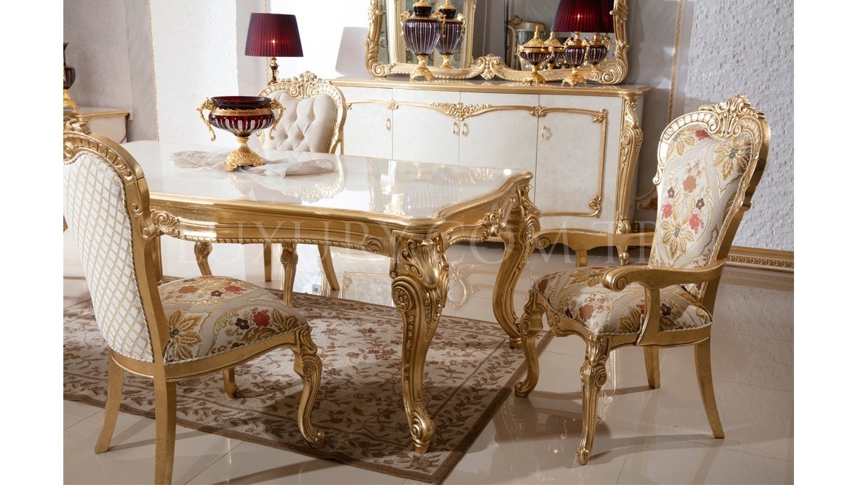 Kayıhan Pattened Classic Dining Room - 5