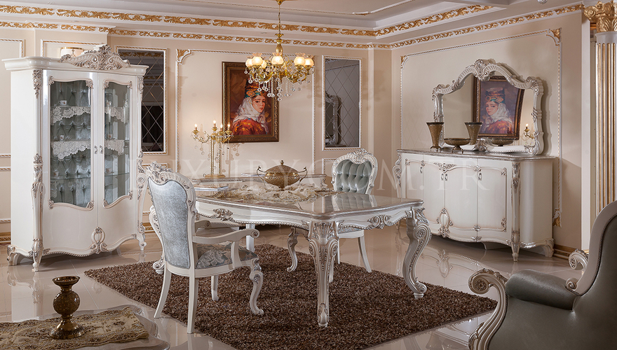 Kayıhan Pattened Classic Dining Room - 10