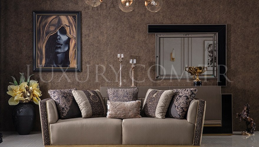 Mirage Metal Sofa Set - 2