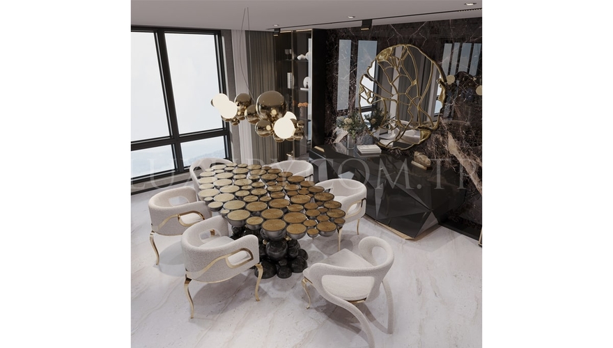 Nateva Modern Dining Room - 4