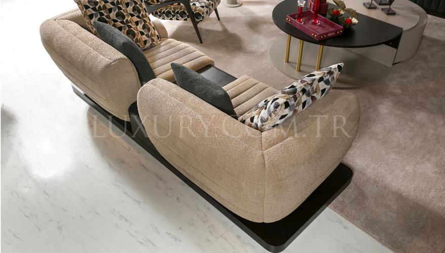 Omega Modern Sofa Set - 5