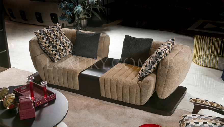 Omega Modern Sofa Set - 3