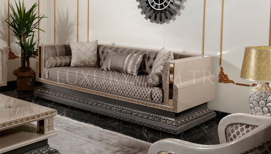 Pars Classic Sofa Set - 4