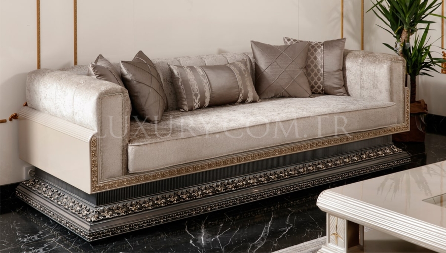 Pars Classic Sofa Set - 6