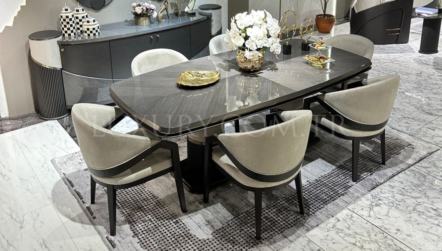 Pavena Modern Diningroom Set - 1