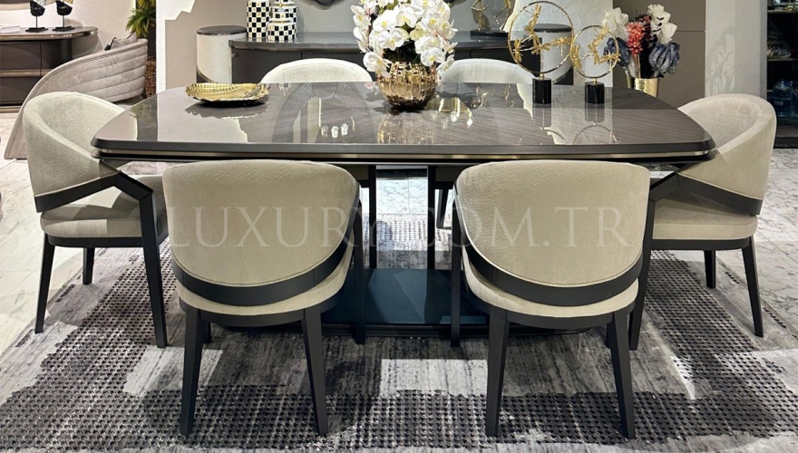 Pavena Modern Diningroom Set - 5