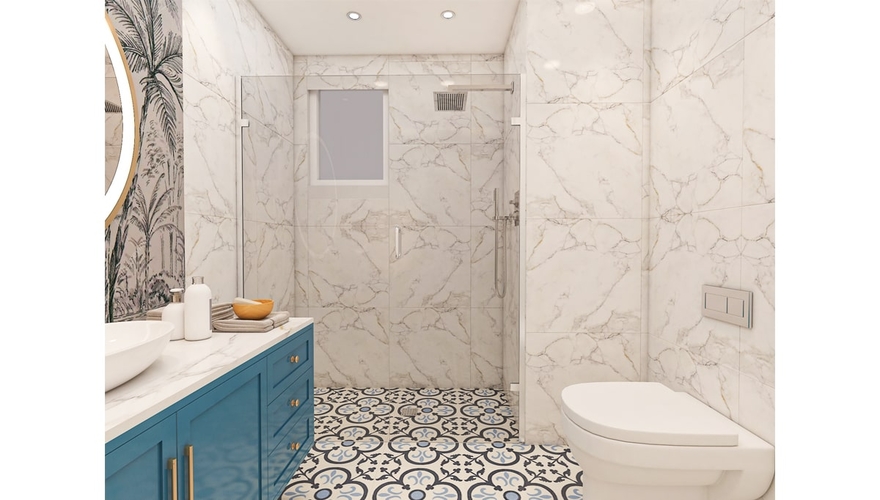 Portara Bathroom Decoration Project - 4