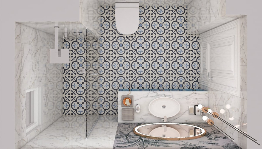 Portara Bathroom Decoration Project - 5