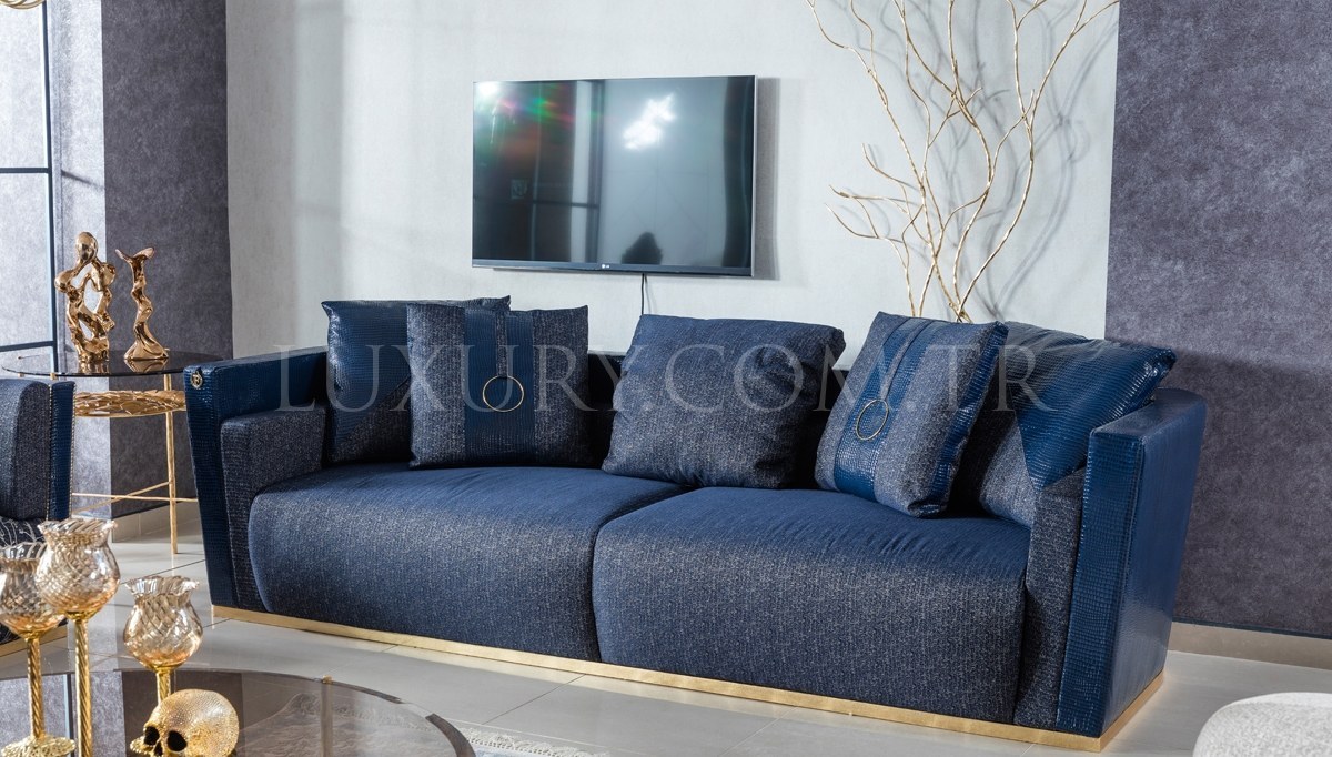 Sidney Metal Sofa Set - 11