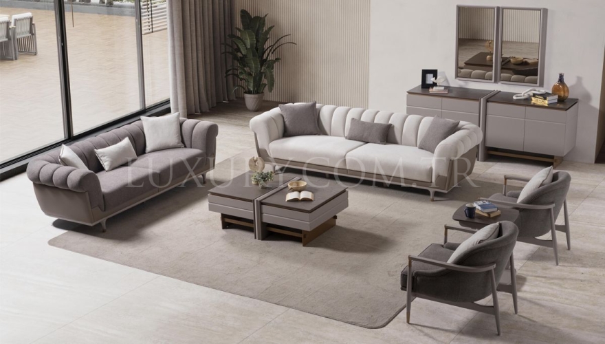 Sidney Modern Sofa Set - 4