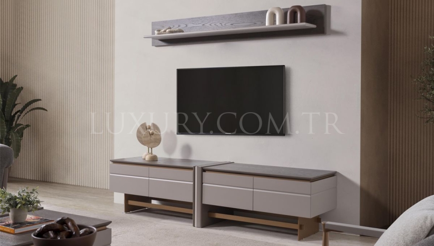 Sidney Modern Wall Unit - 4