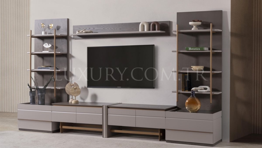 Sidney Modern Wall Unit - 3