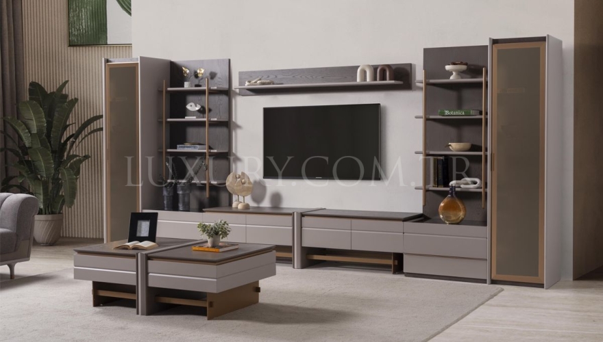 Sidney Modern Wall Unit - 2