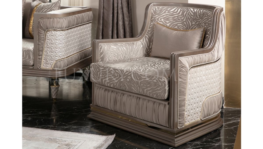 Simge Classic Sofa Set - 8