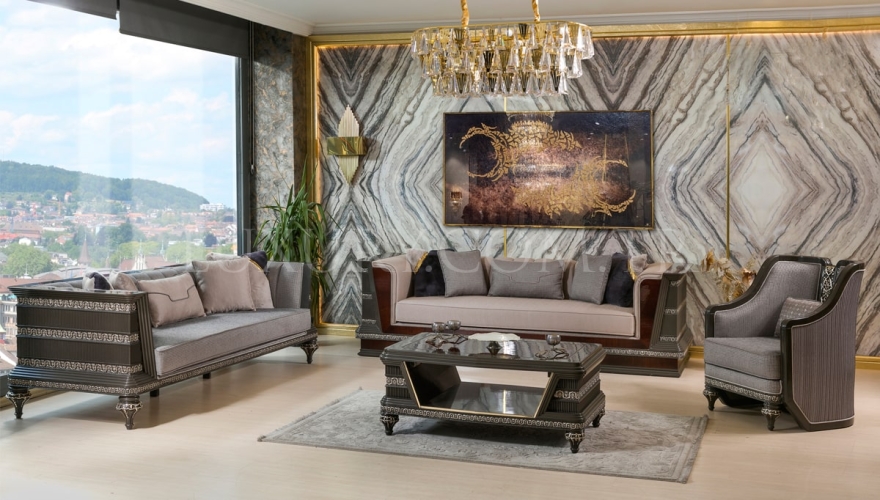 Sırma Classic Sofa Set - 1