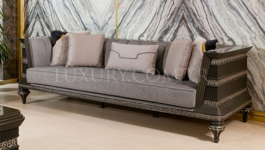 Sırma Classic Sofa Set - 3