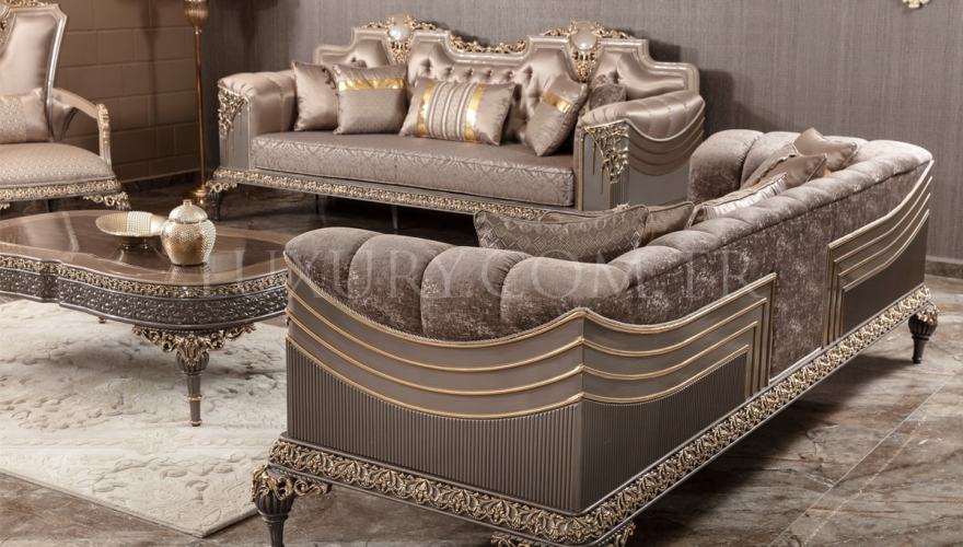 Valena Classic Sofa Set - 7