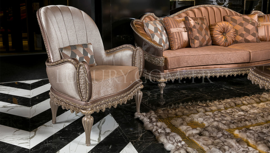 Vegas Classic Sofa Set - 4