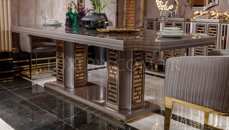 Vietnam Modern Bronze Dining Room - 11